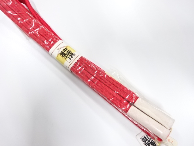 未使用品　正絹　手組帯締め